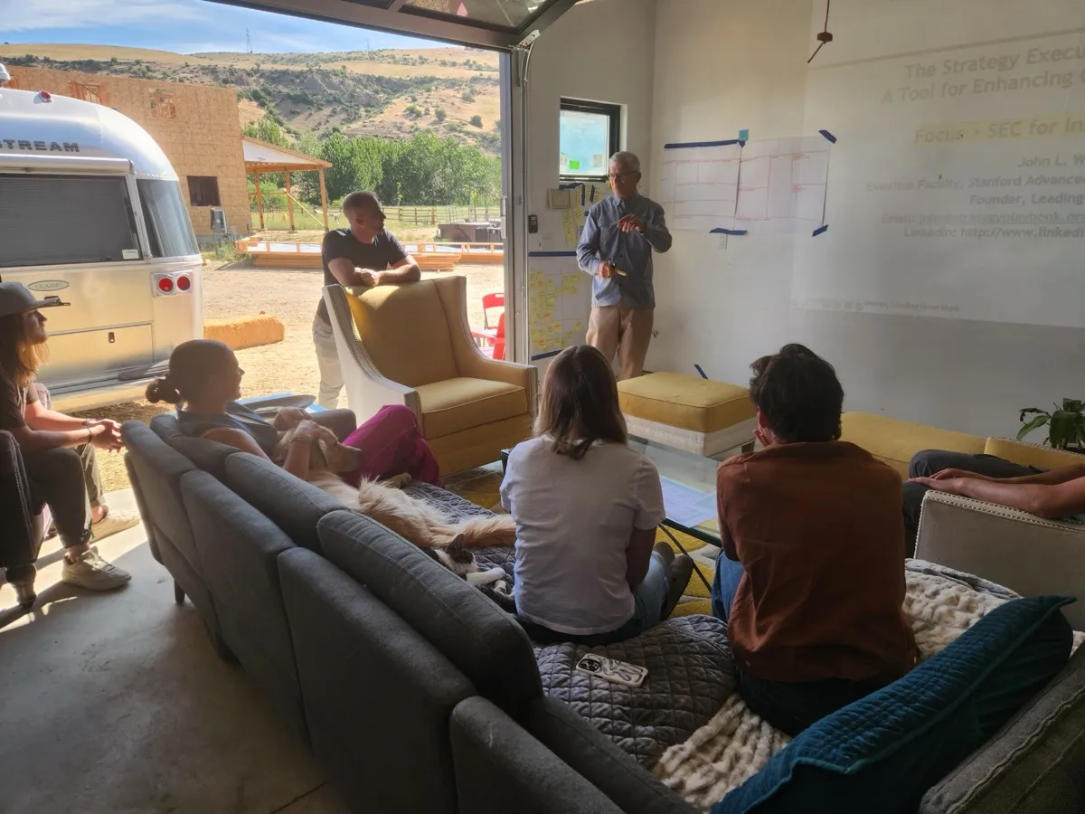 Fellowship learning session